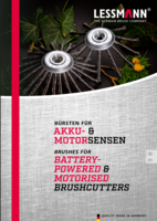 Brushes for battery-powered &amp; motorised brushcutters